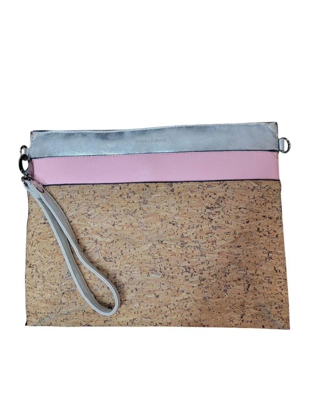 Pixie Mood Cork & Colorblock Clutch – Vegan, Eco-Chic, Multi-Style Bag